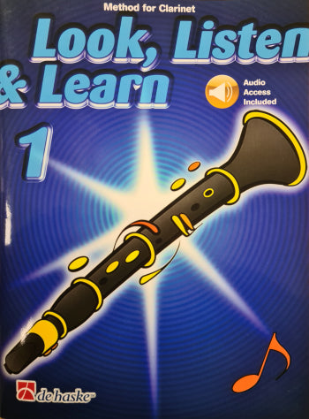 Escuchar, Leer, Tocar Clarinete 1 Audio Online - Edicion en Ingles - De Haske