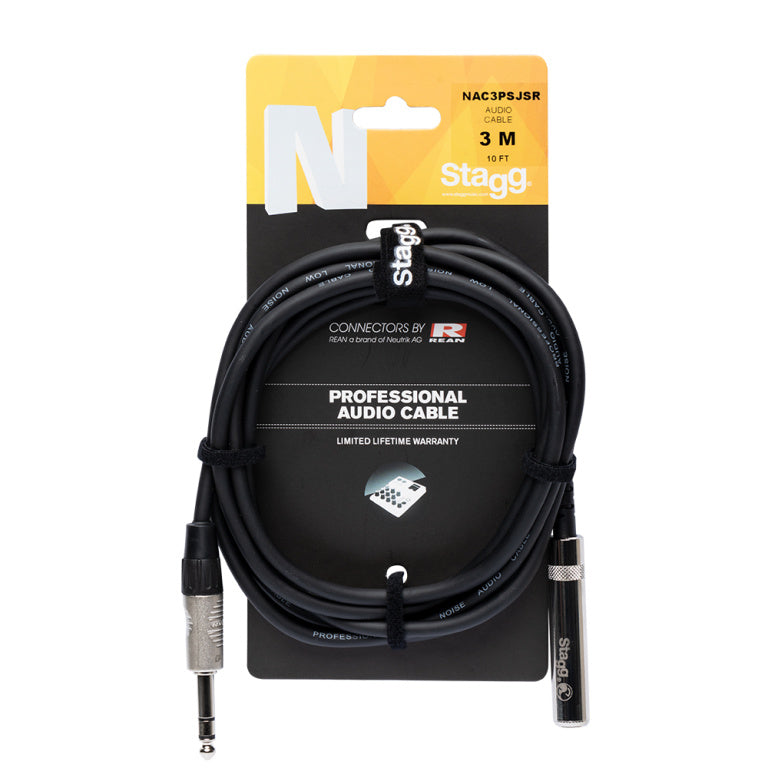 Cable Instrumento Stagg Jack 3m N-Series NAC3PSJSR