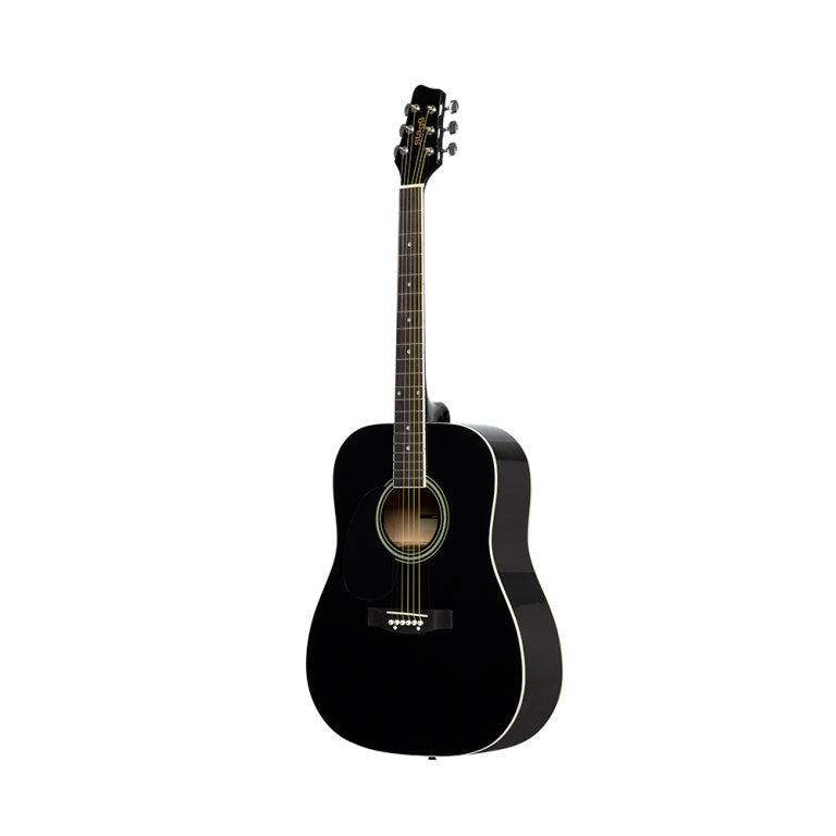 Guitarra Acustica Zurdos Stagg SA20D Dreadnought Negra_02