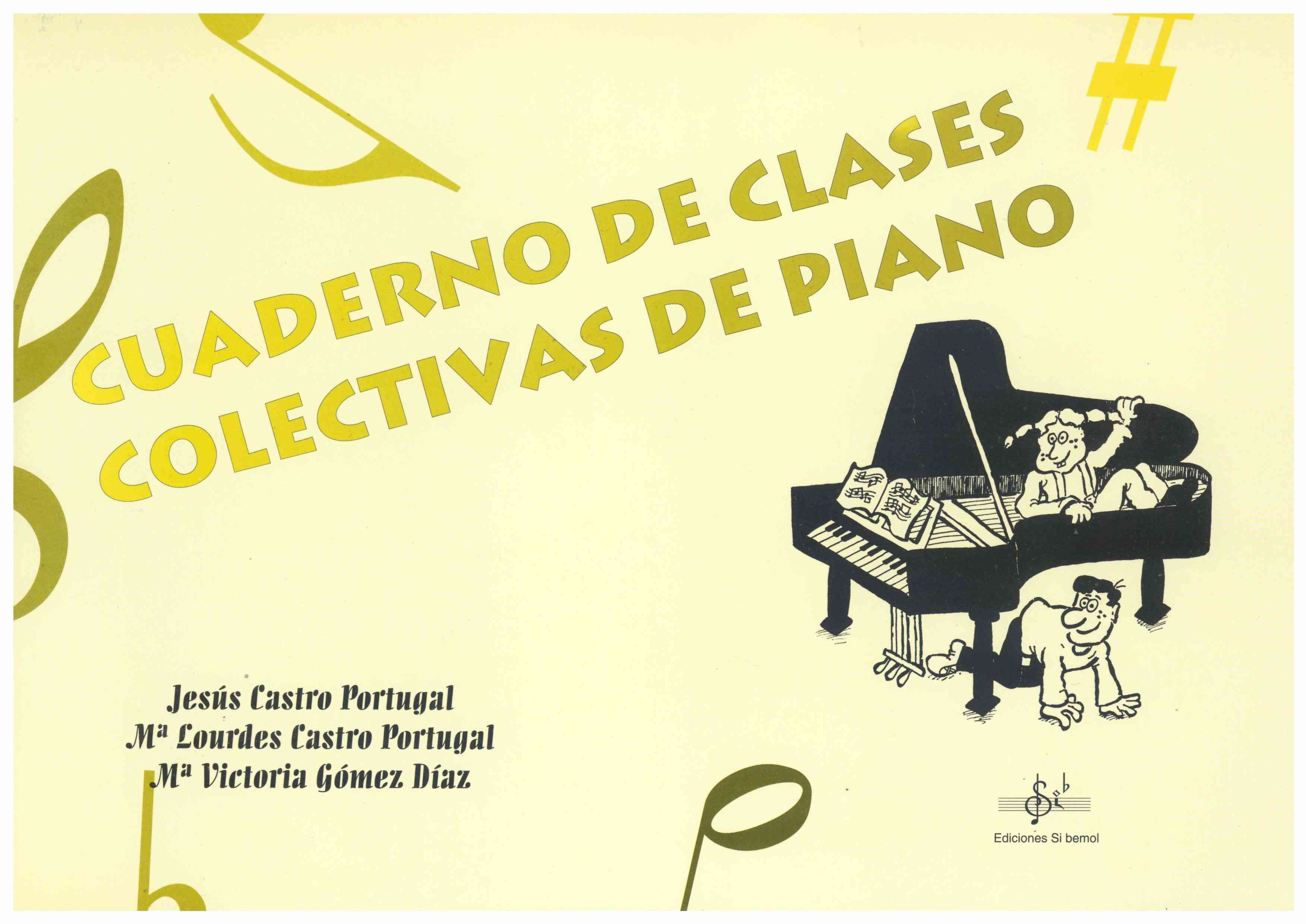 Cuaderno de Clases Colectivas de Piano