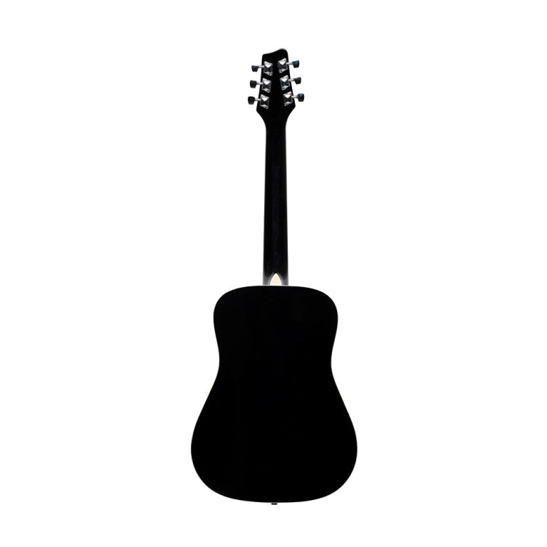 Guitarra Acustica 3/4 Zurdos Stagg SA20D Dreadnought Negra_03