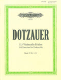 113 Violoncello Etuden Vol.I (N 134). Dotzauer, J.J.F