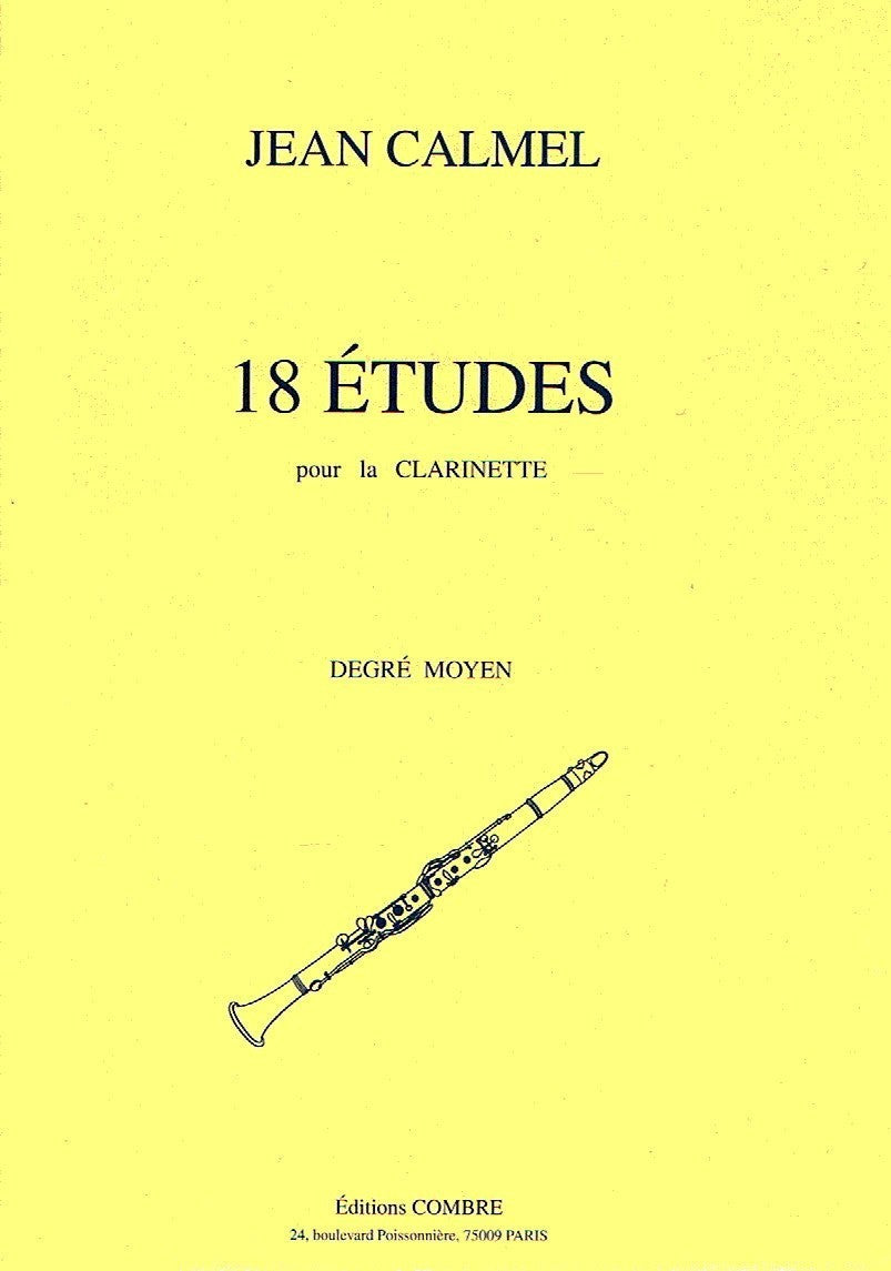 18 Etudes. Calmel, J.