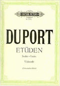 21 Estudios para Violoncello Duport, Jean