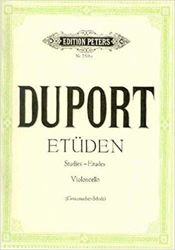 21 Estudios para Violoncello Duport, Jean