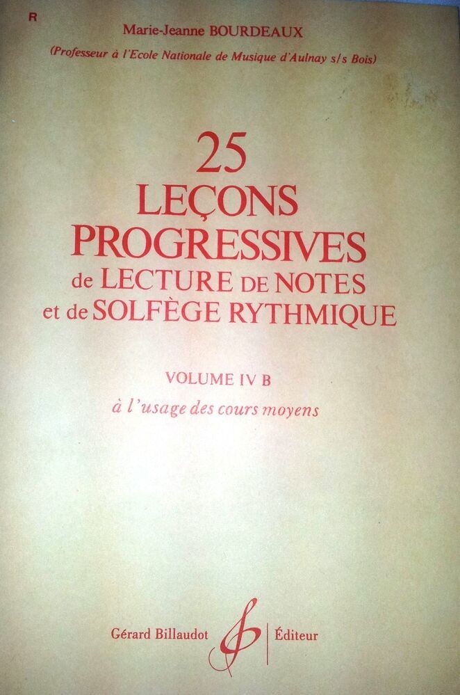23 Lições Progressivas Vol. 4A. Jeanne, M.