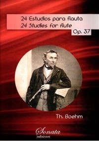 24 Estudios para Flauta Op.37 Boehm, Theobald