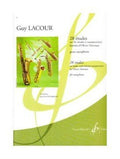 28 Etudes Saxophone sur Modes Messiaen. Lacour, G.
