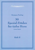 30 Special Etudes for Low Horn Vol II. Neuling, H.