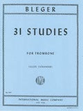 31 Studies for Trombone. Bleger, Michel / Ostrander, Allen. Ed.IMC