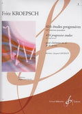 416 Etudes Progressives pour Clarinette Vol.1. Kroepsch, F./Lancelot, J.