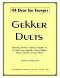 44 Duos para Trompeta Chris Gekker