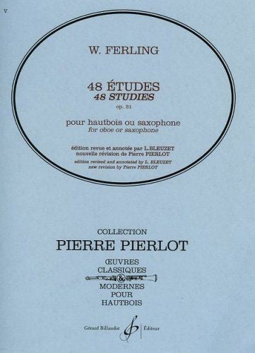 48 Estudios para oboe o saxofon. Ferling, W.
