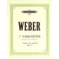 7 Variations in Sib Op.33. Weber, C.M.