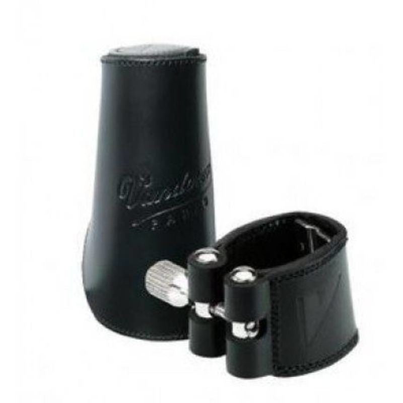 Vandoren Leather Alto Saxophone Ligature and Cap LC27L