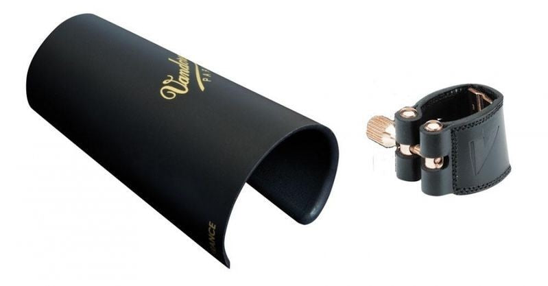 Vandoren Alto Saxophone Leather Ligature and Cap LC27P