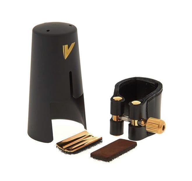 Vandoren Alto Saxophone Leather Ligature and Cap LC27P