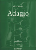 Adagio for Clarinet Piano. Harris, P.