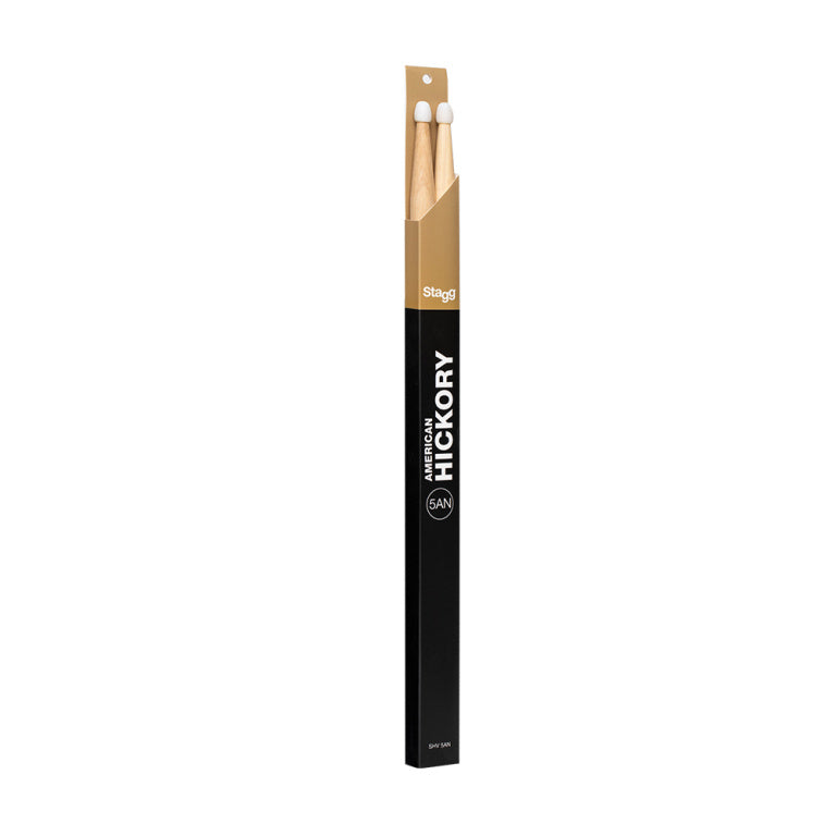Baquetas Bateria Stagg Arce 5B Punta Nylon SM5BN_02