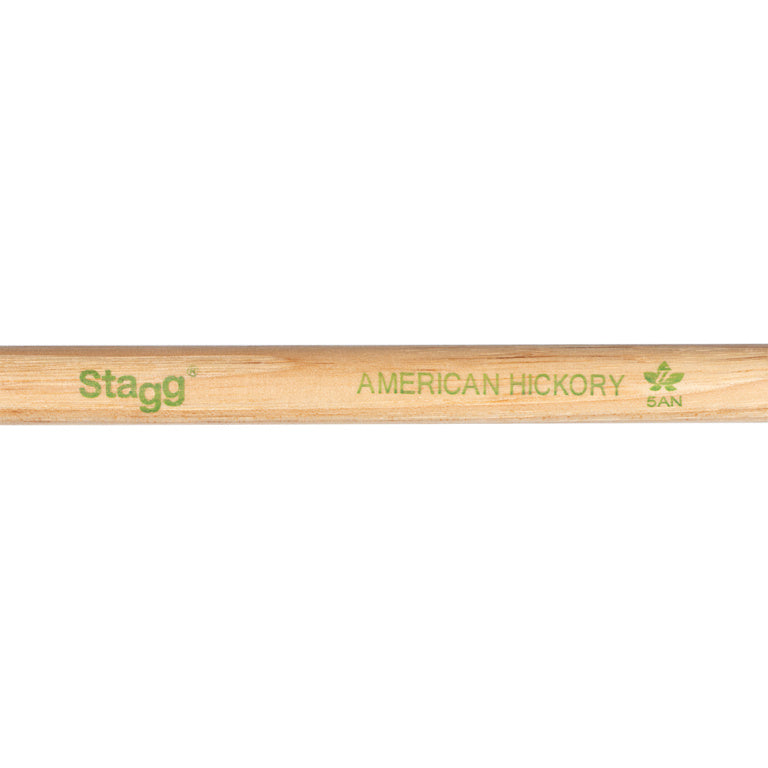Baquetas Bateria Stagg Hickory 5AN Punta Nylon SHV5AN_04