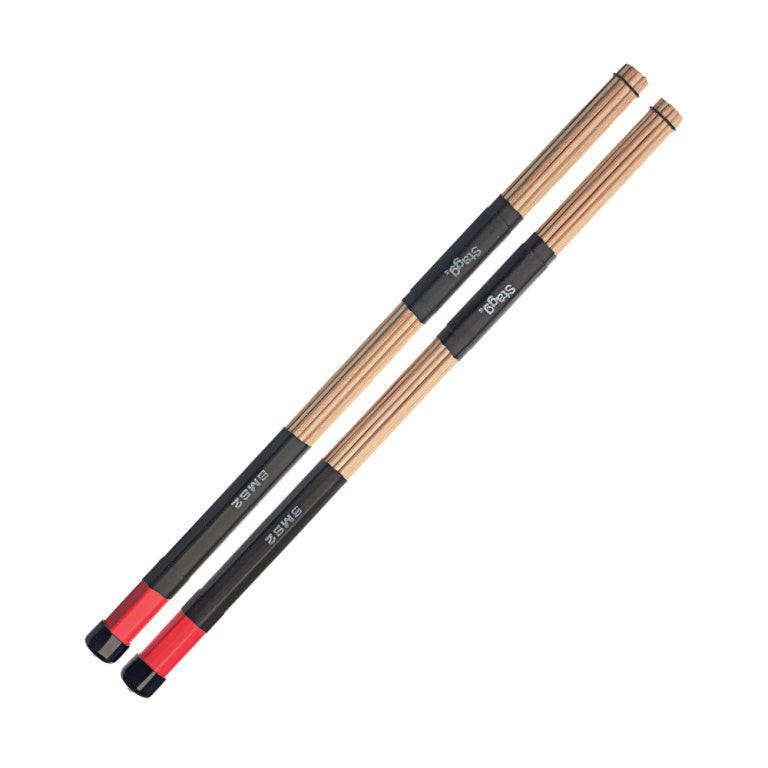 Baquetas Bateria Stagg Multi-Rod Arce Medium SMS2_03
