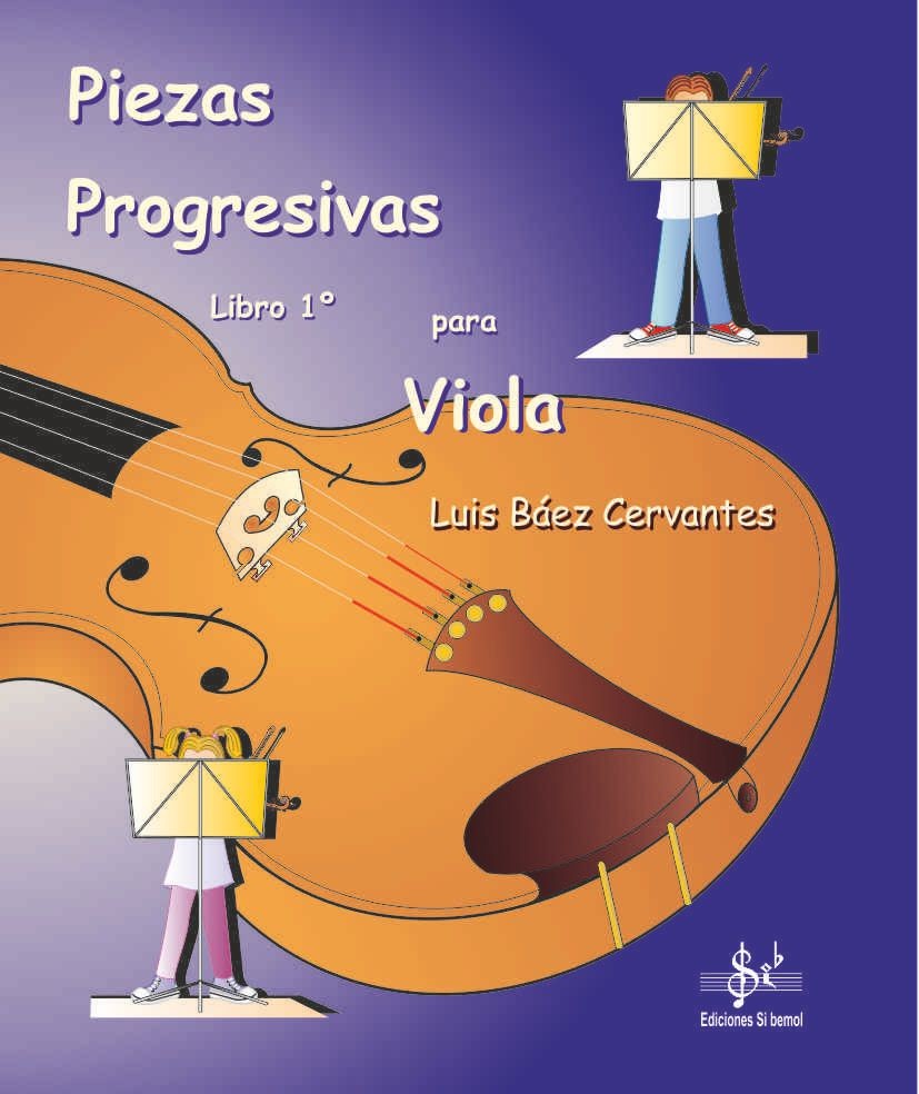 Piezas Progresivas Viola Libro 1