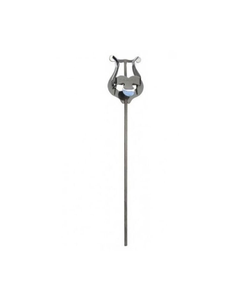 Atril Universal Recto Cromado Flexible Super Samba (245mm)