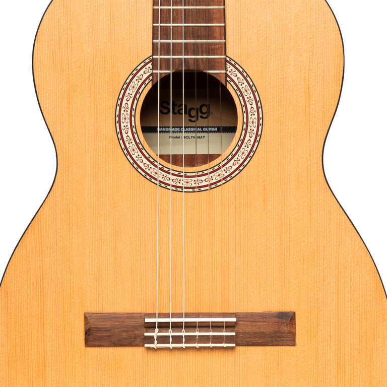 Guitarra Clasica Stagg SCL70 Tapa Abeto_04