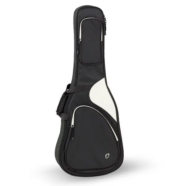 Funda Guitarra Acustica 20mm PE Ortola Ref. 49-B Mochila sin Logo Negro