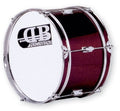 Bombo Banda DB Percussion 18x10 Rojo Vino Ref. db0048
