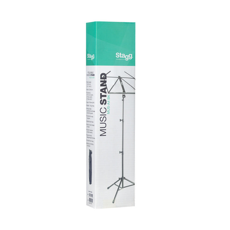Atril Plegable Stagg Lyra 3 Tramos con Funda MUS-A4 BK_06