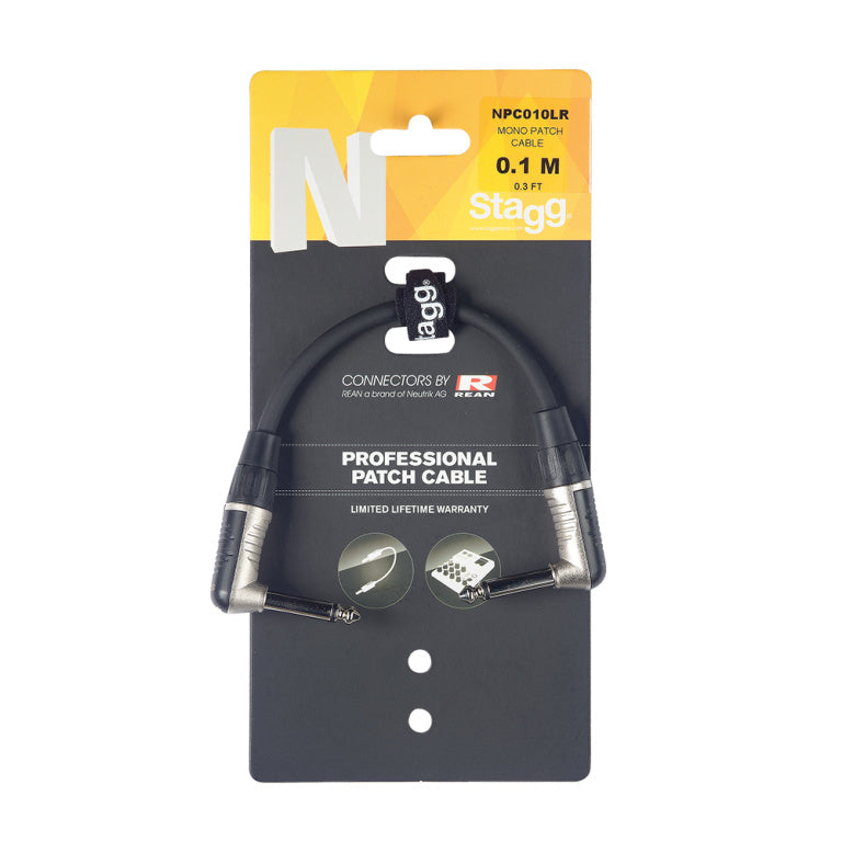 Cable Instrumento Stagg Jack 10cm N-Series NPC010LR