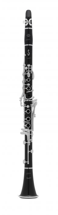 Clarinete Sib Selmer Seles Presence 1 Delta Evolution 17 Llaves Plateado