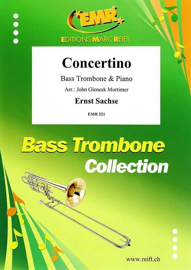 Concertino Bass Trombone. Ernst Sachse. Armin Bachmann/Wolfgang Wagenhäuser. EMR221
