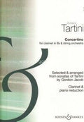 Concertino Clarinete / Red. Piano. Tartini, G., Gordon, G.