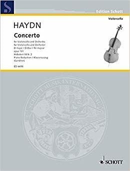 Concerto DDur Op. 101 VIIb:2 for Cello. Haydn, J. / Gendron