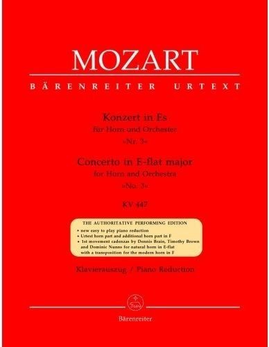 Concerto Eflat Major N3 KV447 for Horn and PIano. Mozart, A.