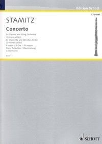 Concerto Sib M. Stamitz, J./Lebermann