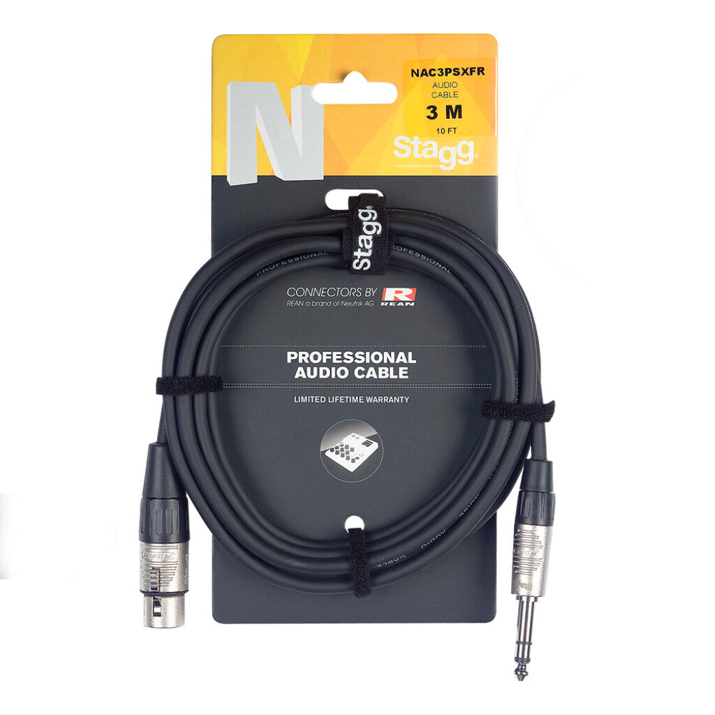 Cable Audio Stagg Jack-XLR Hembra 3m - vista 4
