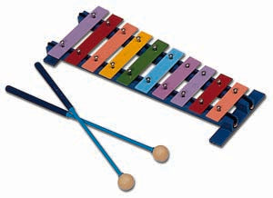 Carrillon Samba 10 Laminas de Colores (Si-Re) 320SM