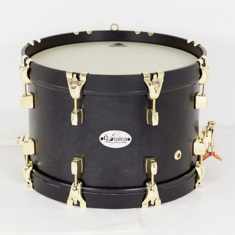 Redoblante Magest Quad+Oro+Arill -RD Gonalca 35x22 cm Negro Pintado Ref. 04900