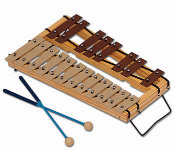 Carrillon Soprano Cromatico Samba 12 + 8 Laminas (Do-Sol) 322SM