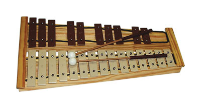 Carrillon Soprano Cromatico Samba 15 + 10 Laminas (Fa-Fa) 323SM
