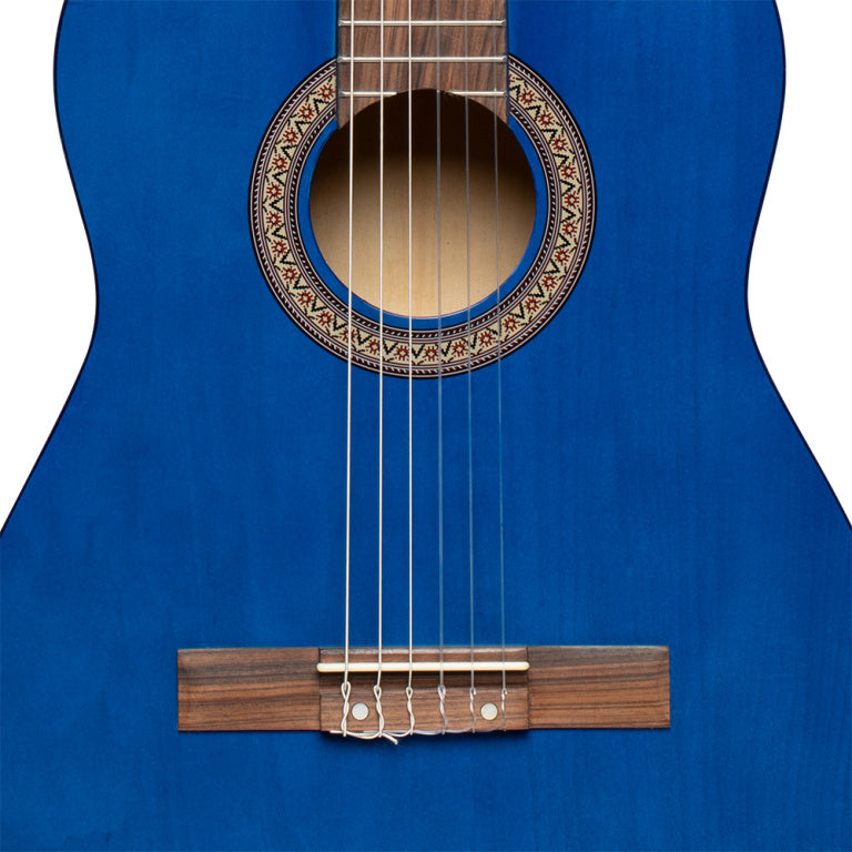 Guitarra Clasica 3/4 Stagg SCL50 Azul_04