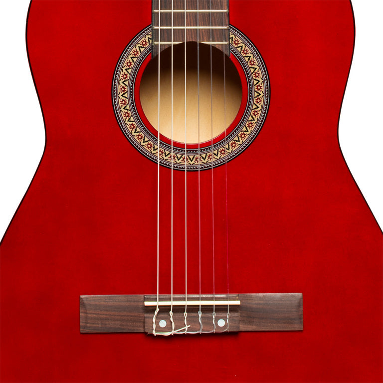 Guitarra Clasica 3/4 Stagg SCL50 Roja_04