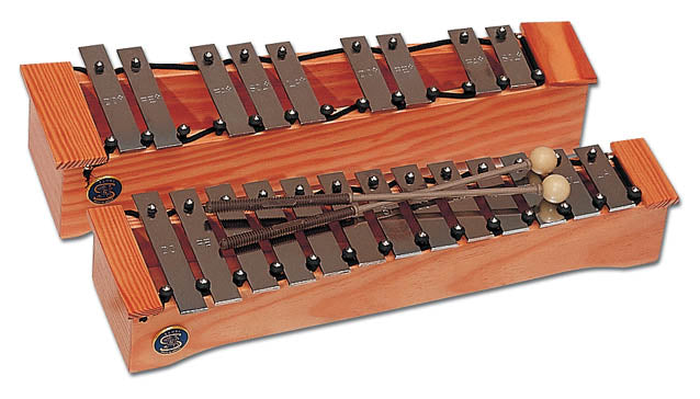 Carrillon Soprano Samba (Do3-La4) Naranja 3302OSM