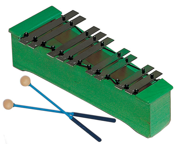 Carrillon Alto Samba Parte Cromatica Do2-La3 Verde 3313GSM