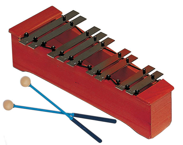 Carrillon Alto Samba Parte Cromatica Do2-La3 Rojo 3313RSM