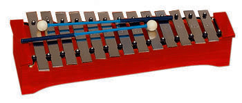 Carrillon Alto Samba Diatonico Do2-La3 Rojo 331RSM