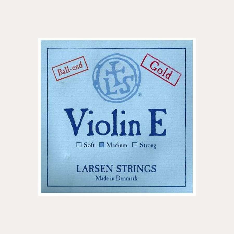 Cuerda Violin 4/4. 1Mi Larsen Oro Fuerte (Bola)